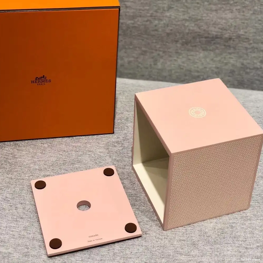 SQUARE HERMES KBOX TISSUE BOX 0516